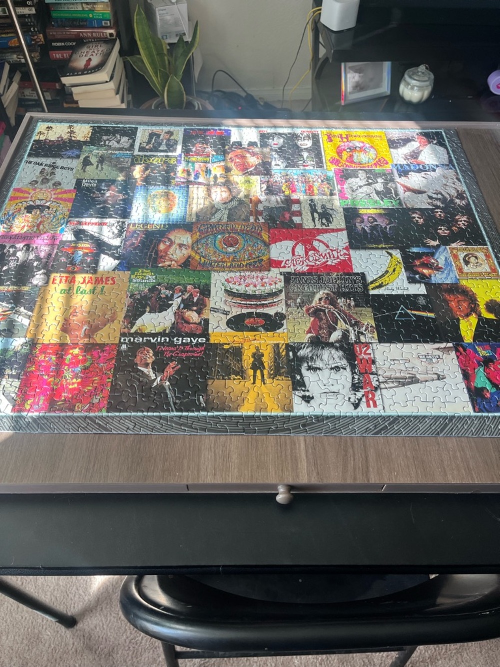 Springbok 1000-Piece Jigsaw Puzzle - Multicolor Album Collage - Picture 2 of 2